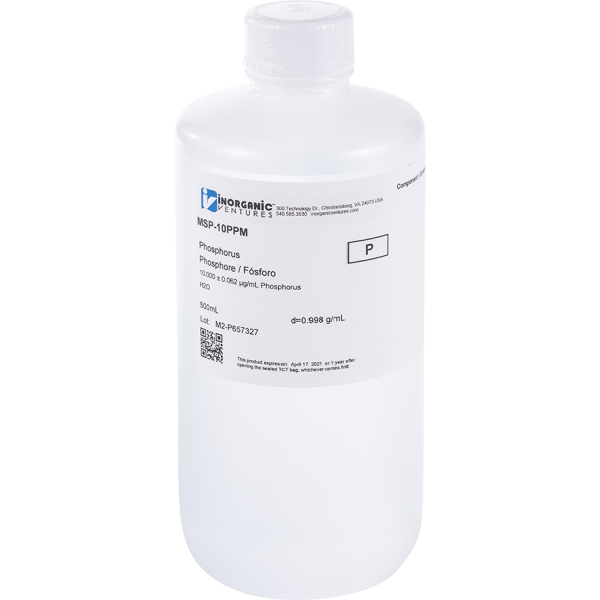 10ug/mL PHOSPHORUS 500mL