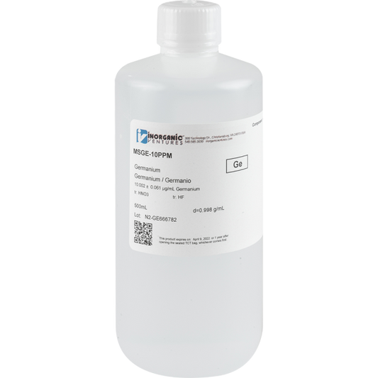 10ug/mL GERMANIUM 500mL