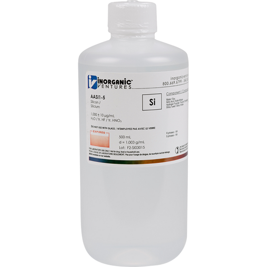 1000ug/mL SILICON  500mL for AA