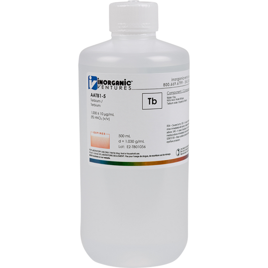 1000ug/mL TERBIUM 500mL for AA