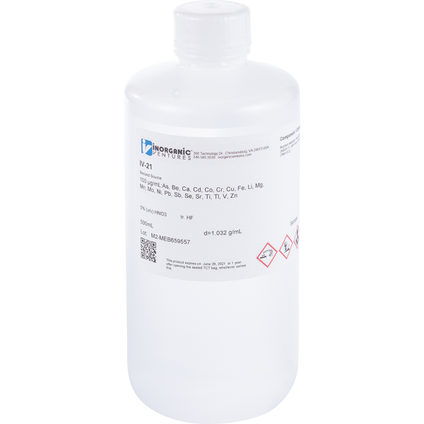 QCPLUS QC SOLUTION #21, 500mL