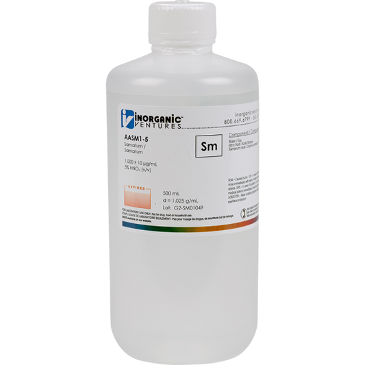 1000ug/mL SAMARIUM 500mL for AA