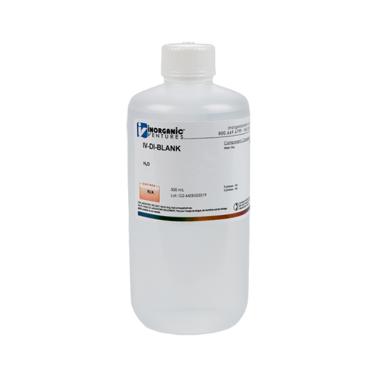 DEIONIZED WATER BLANK 500mL