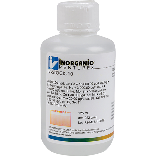 ICP CALIBRATION STD - SURFACE WATER, 125mL