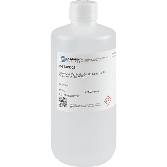 ICP CALIBRATION STD 26, 500mL