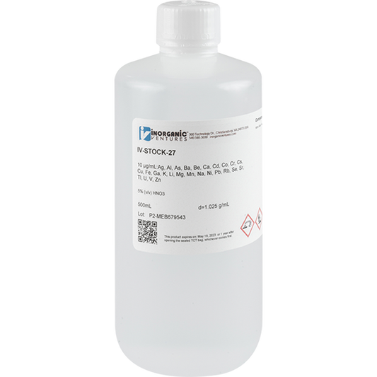 ICP CALIBRATION STD 27, 500mL