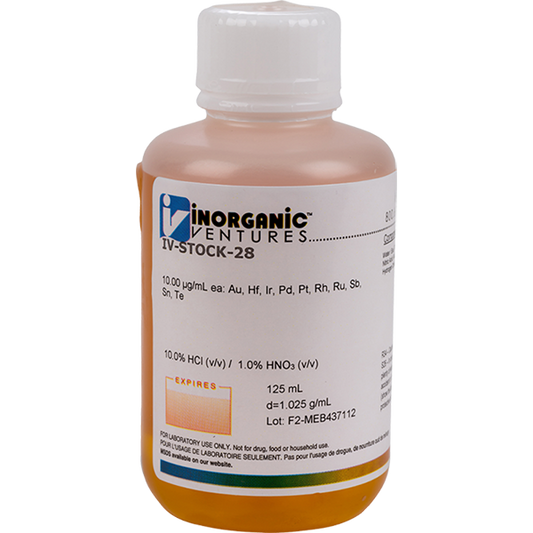 ICP-MS CALIBRATION STD 28, 125mL