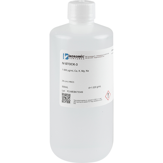 ICP CALIBRATION STD 3, 500mL