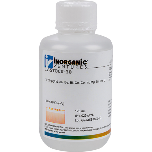 ICP-MS CALIBRATION STD 30, 125mL