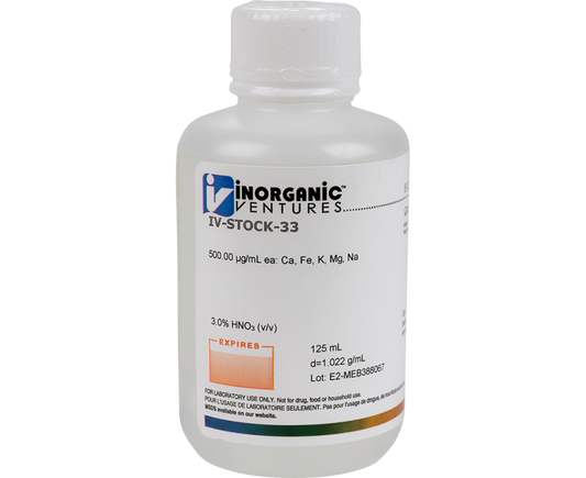 ICP-MS CALIBRATION STD 33, 125mL