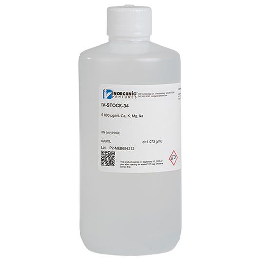 ICP CALIBRATION STD 34, 500mL