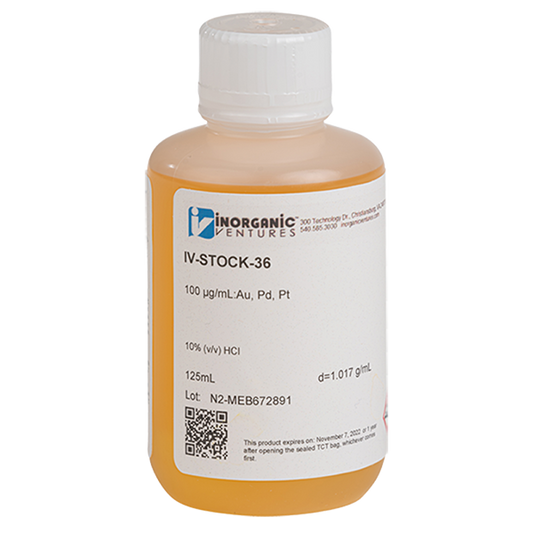 ICP CALIBRATION STD 36, 125mL