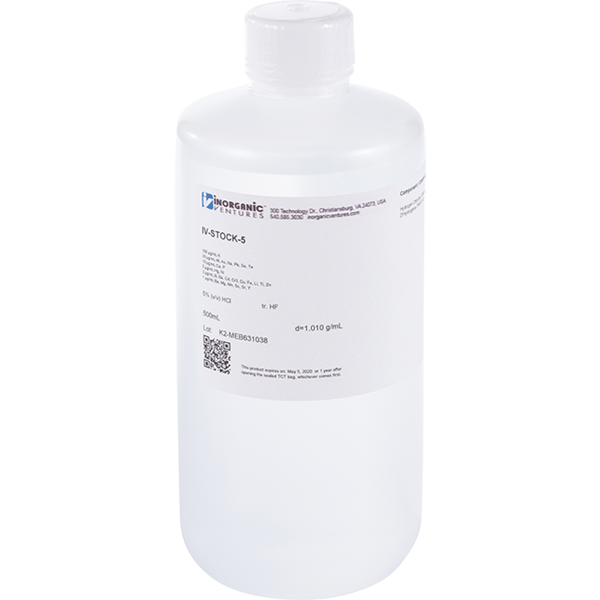 ICP WAVELENGTH CAL STD 1 500mL