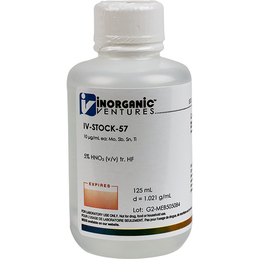 ICP-MS CALIBRATION STD 57, 125ML