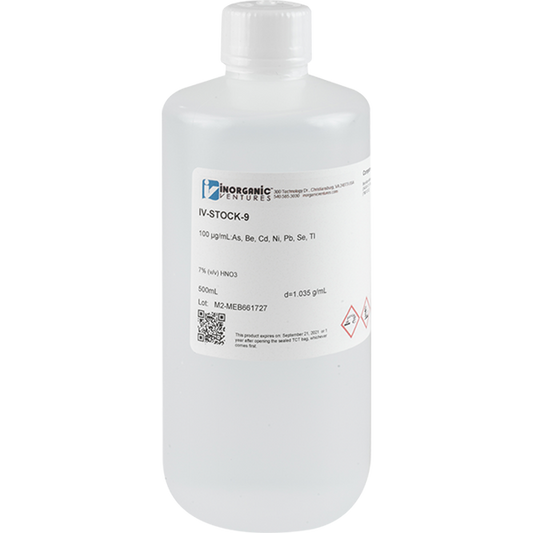 ICP CAL STD-TOXIC ELEMENTS 500mL