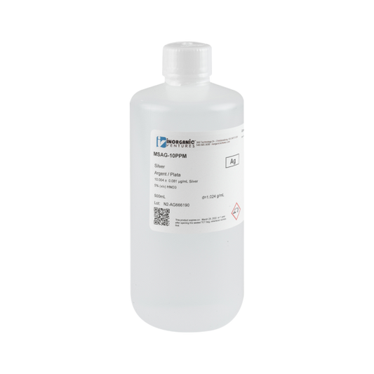 10ug/mL SILVER 500mL