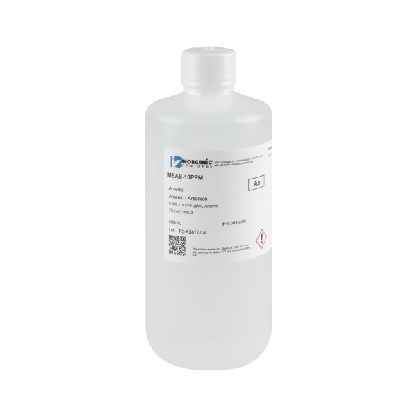 10ug/mL ARSENIC 500mL