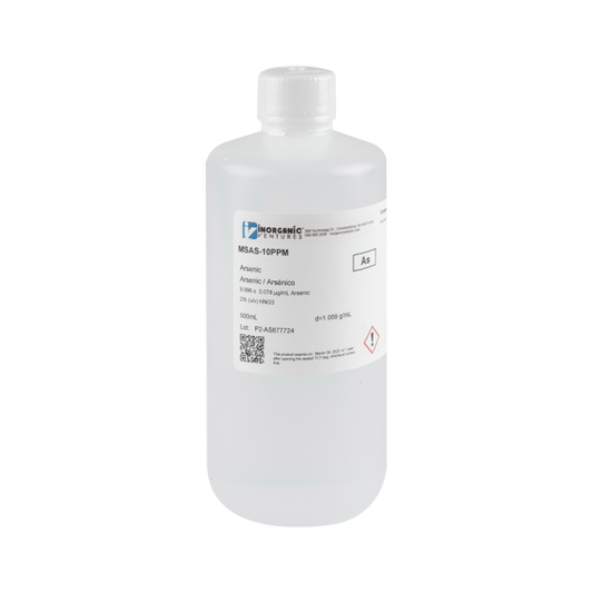 10ug/mL ARSENIC 500mL