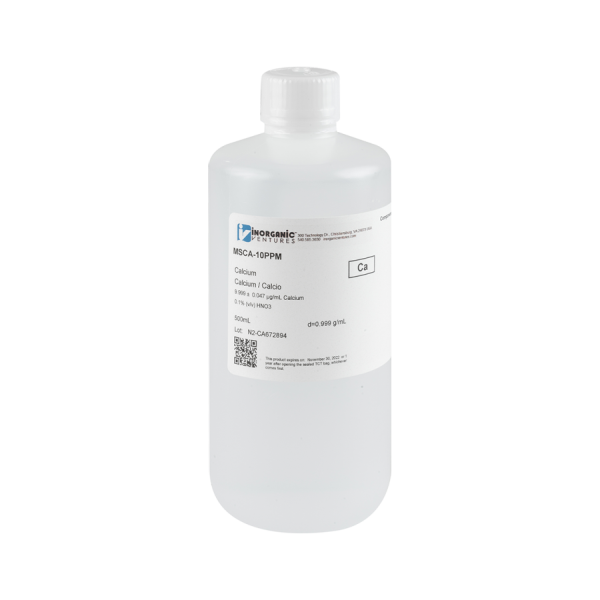 10ug/mL CALCIUM 500mL