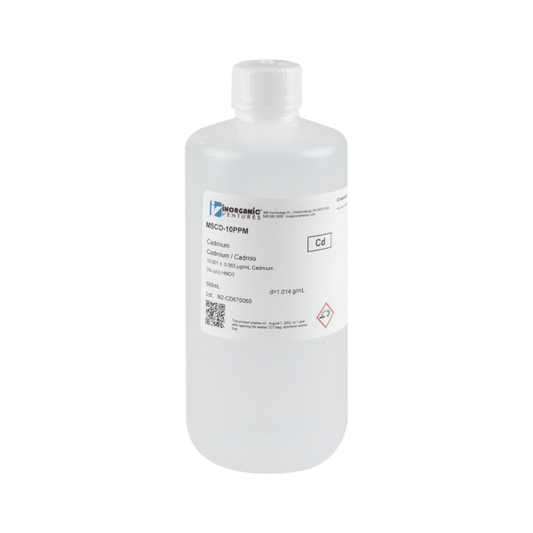 10ug/mL CADMIUM 500mL
