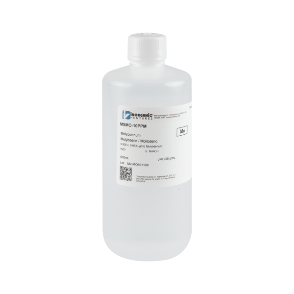 10ug/mL MOLYBDENUM 500mL