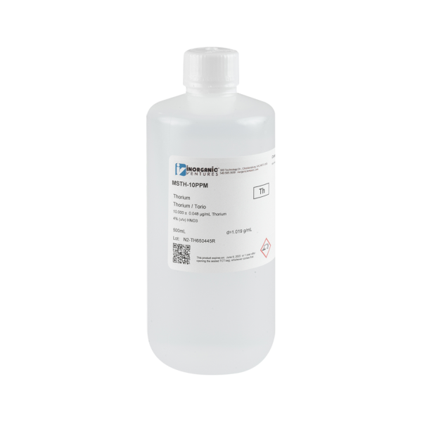 10ug/mL THORIUM 500mL