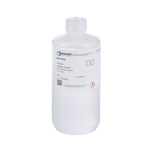 10ug/mL VANADIUM 500mL