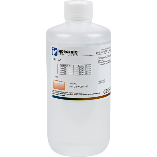 pH 1.68 CALIBRATION STD, 500mL