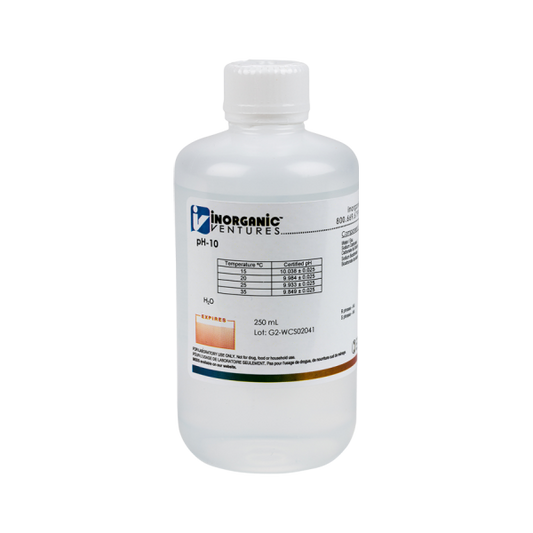 pH 10 CALIBRATION STD, 250mL