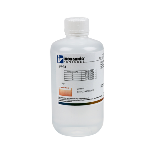 pH 12 CALIBRATION STD, 250mL
