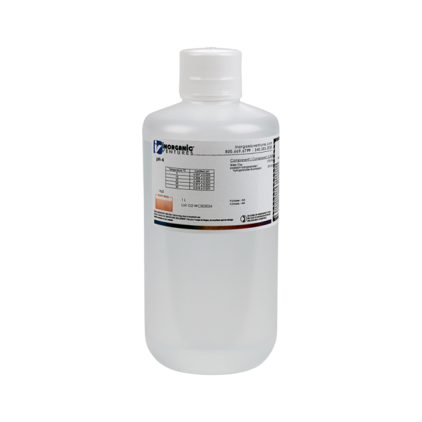 pH 4 CALIBRATION STD, 1L