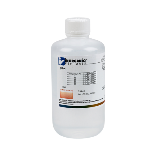 pH 4 CALIBRATION STD, 250mL