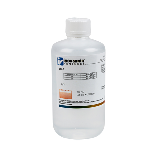 pH 8 CALIBRATION STD, 250mL