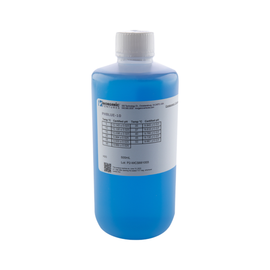 pH 10 BLUE CALIBRATION STD, 500mL