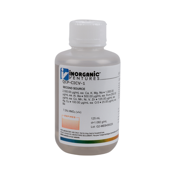 CCV/ICV SOLUTION #1, 125mL