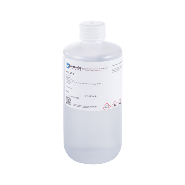 200.7WW QC STANDARD #1, 500mL