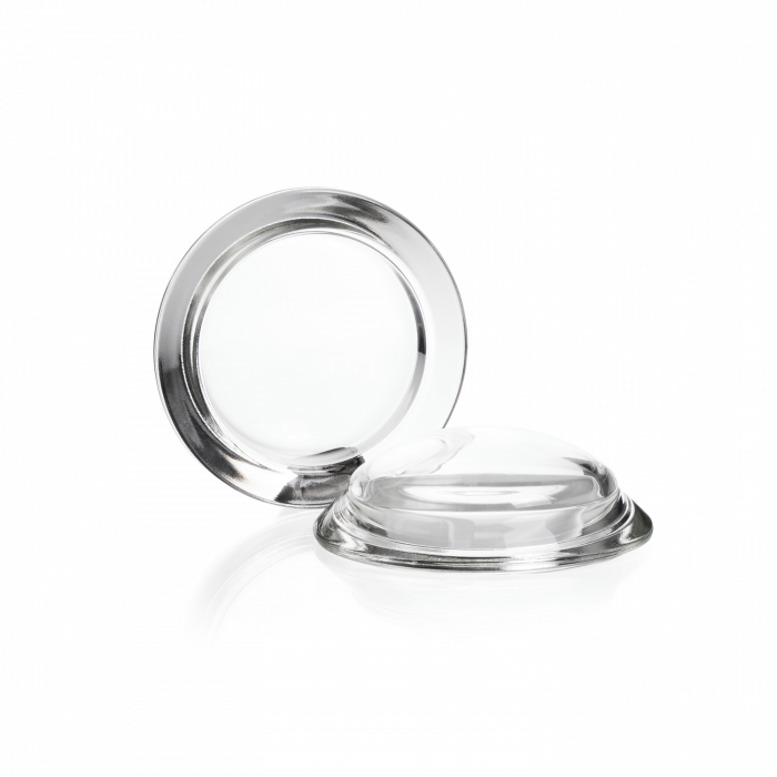 DURAN® Blank for lid, flat flange, low form, unground, DN 100