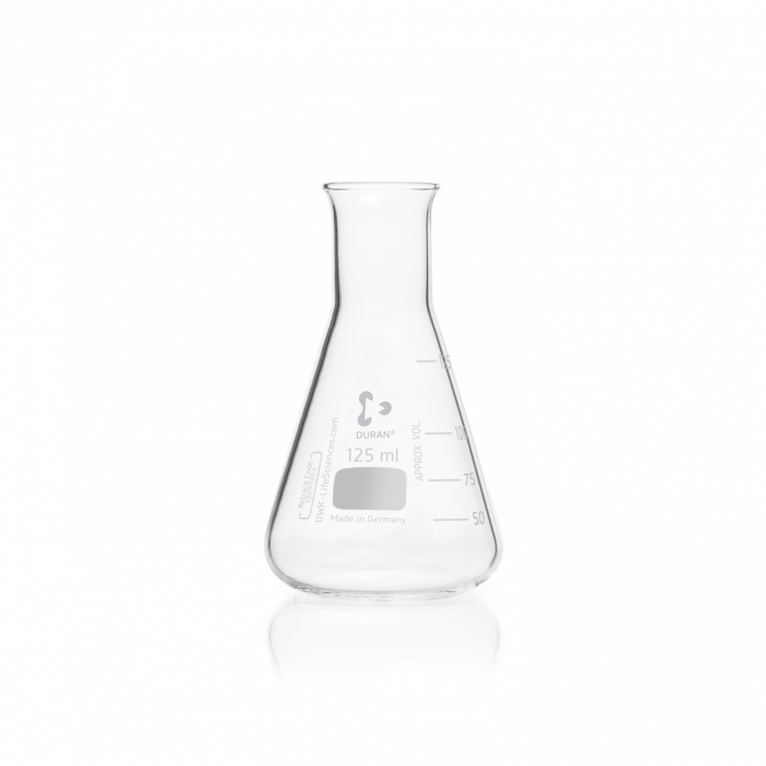 DURAN® Erlenmeyer Flask, narrow neck, 125 mL