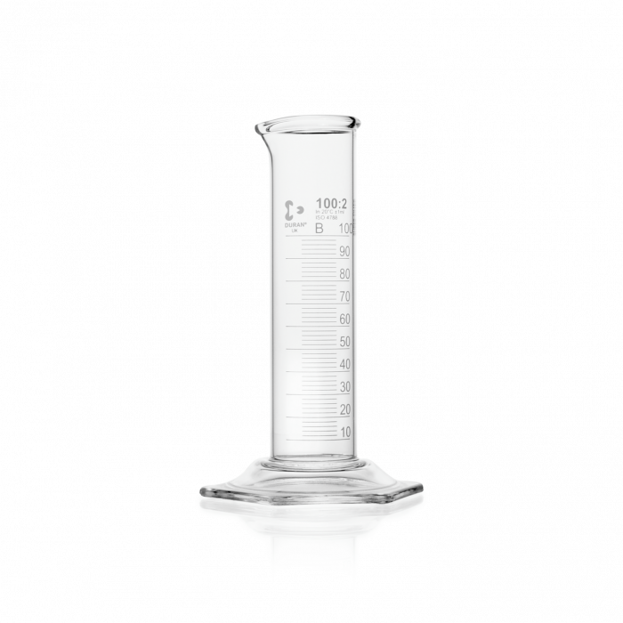 DURAN® SUPER DUTY Measuring Cylinder, Class B, 100 mL