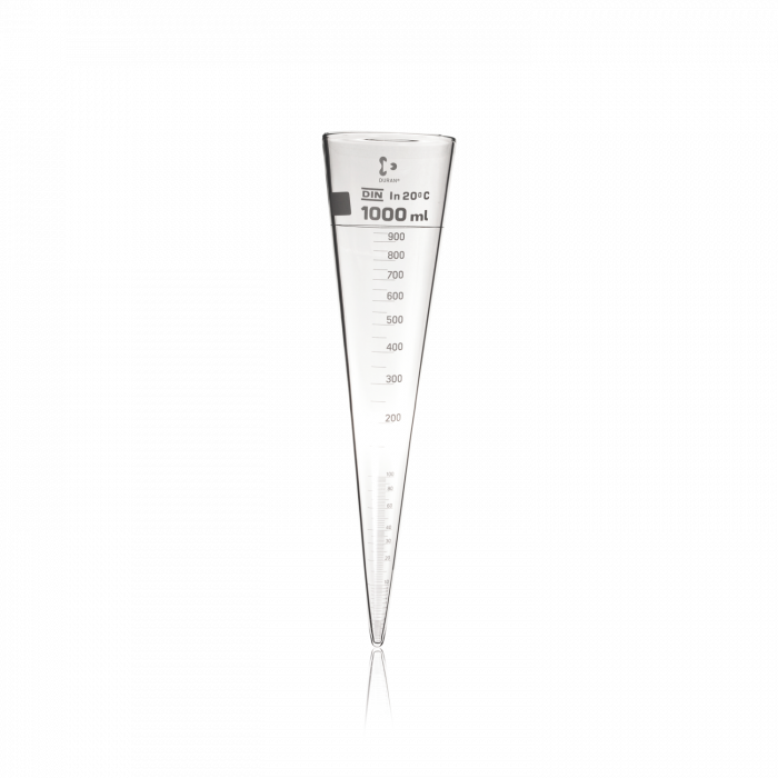 DURAN® Sedimentation Cone, Imhoff type, graduated, 1000 mL