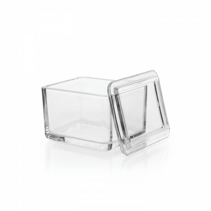 Glass Box, from soda-lime glass, 70 x 108 x 90 mm