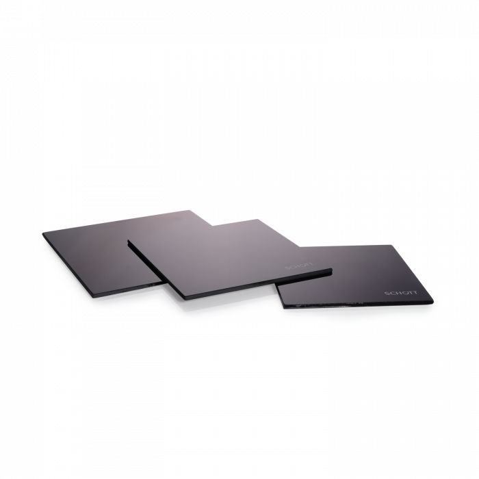 Glass Ceramic Laboratory protection Plate, 175 x 175 mm