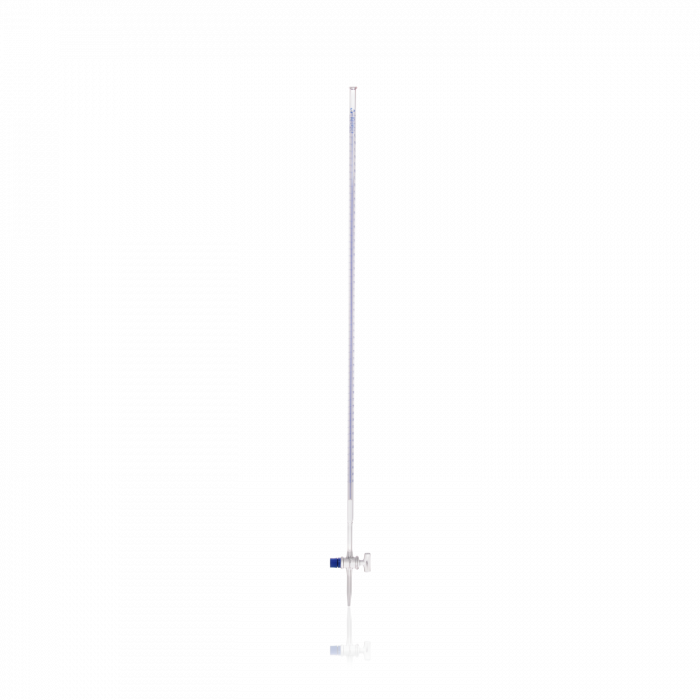 DURAN® Burette, Class AS, with Schellbach stripe and PTFE key, 25 mL