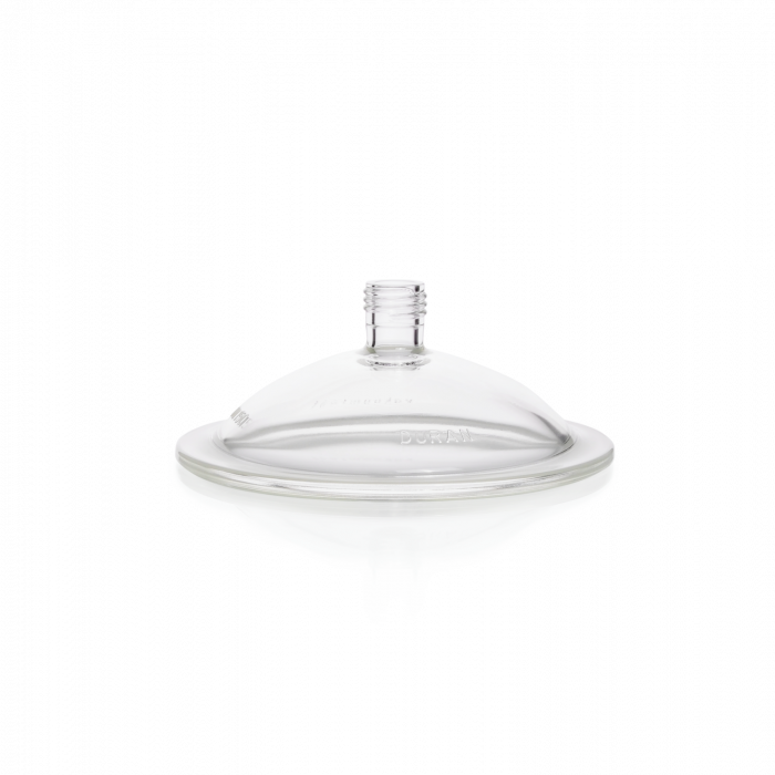 DURAN® Desiccator Lid, MOBILEX Type (GL 32), with threaded outlet (GL 32), suitable for all types of bases, DN 250