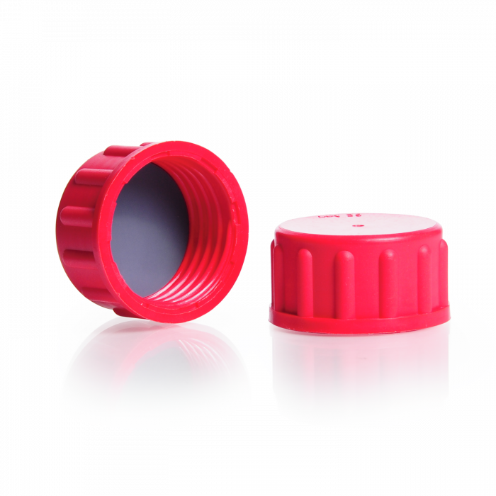 Screw Cap closed, with seal, for safety standard ground sockets, NS 14/23