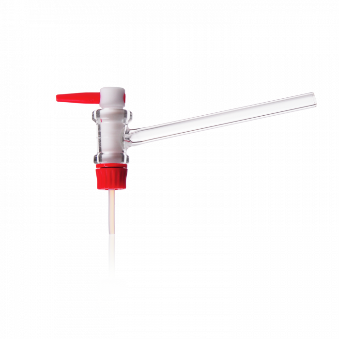 DURAN® Burette Stopcock, angled, with PTFE key, NS 12.5