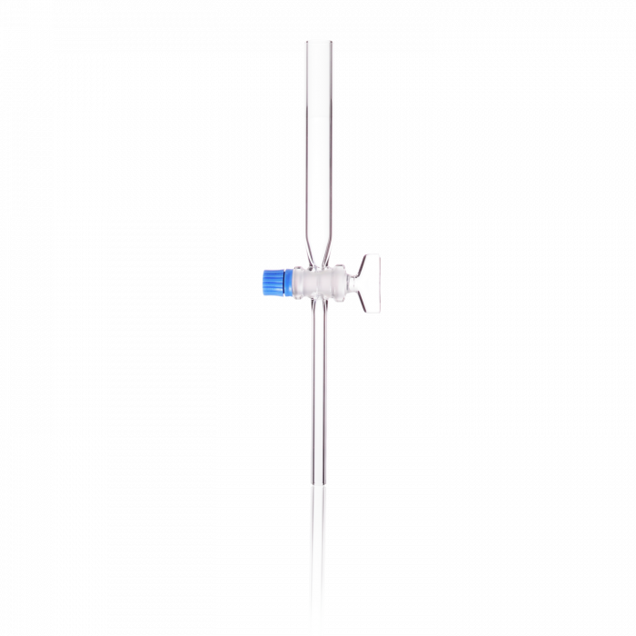 DURAN® Separating Funnel Stopcock, Gilson Type, complete with SBW-J key, bore 2,5 mm, NS 14.5