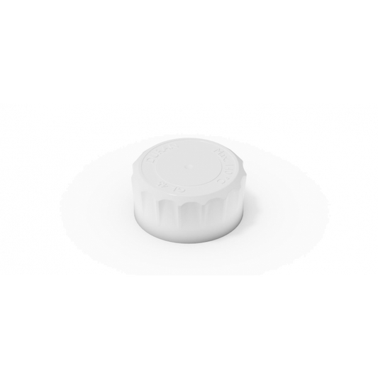 DURAN® YOUTILITY® GL 45 Screw Cap, USP <88> Class VI, ergonomic, liner less, PP, white