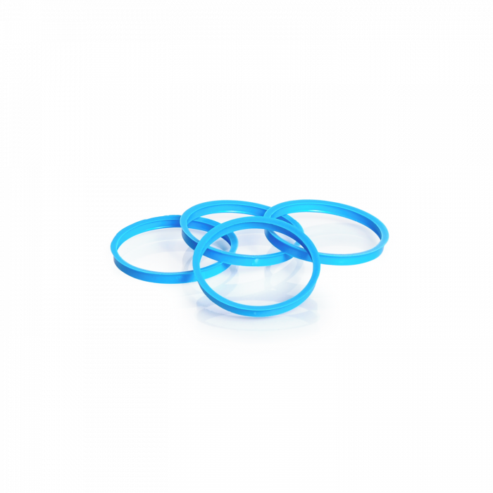 DURAN® YOUTILITY® GL 45 Pouring ring, PP, cyan