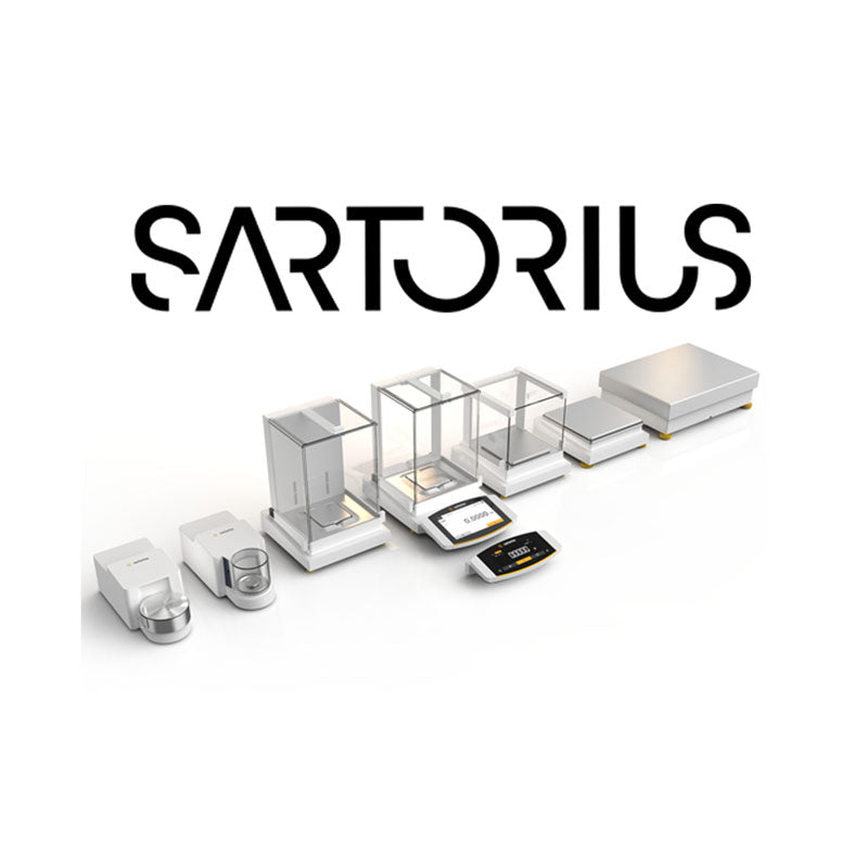 Sartorius Cubis II MCA - advanced - with colour touch screen display and weighing module capacity/readability  12,200g/0.1g. Registration S00.